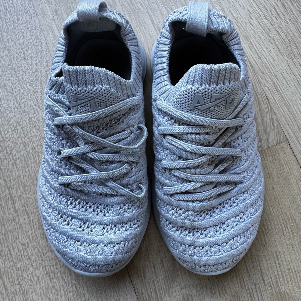 APL Kids Light Gray Knit Sneakers